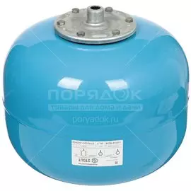 Гидроаккумулятор для насоса 1 '', 24 л, вертикальный, сталь, синий, Stout, STW-0001-000024