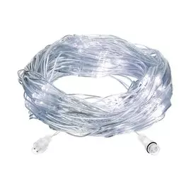 Гирлянда прозрачный провод Vegas Сеть 55035 холодный белый свет, 144 лампы, 1.2х1.5 м