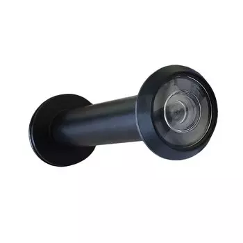 Глазок дверной Trodos, R70/110, черный матовый