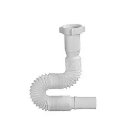 Гофра для сифона, 650 мм, 1" 1/2х32, с гайкой, Orio, АС-1017