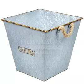 Горшок для цветов металл, 34х33 см, Y4-4039