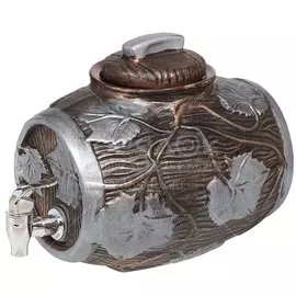 Графин Бочка для вина Виноград, 5000 мл