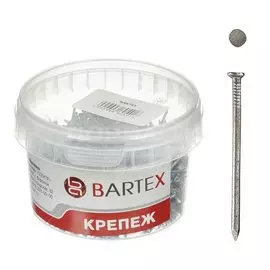Гвоздь строительный, диаметр 2х40 мм, 0.3 кг, в банке, Bartex