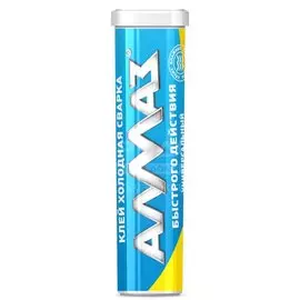 Холодная сварка быстрого действия, Алмаз, 58 г, в тубе, АZ-0512