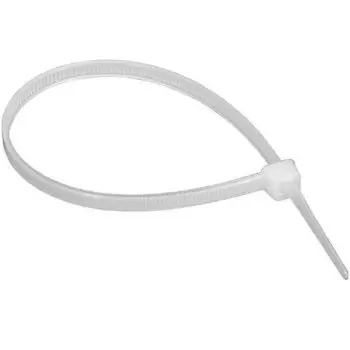 Хомут нейлоновый, 4.8х300 мм, 100 шт, GE, белый, General Lighting Systems, 475311