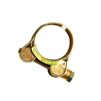 Хомут обжимной червячный усиленный, 36-39 мм, оцинкованный, Robust