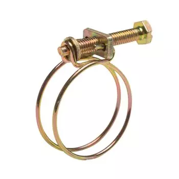 Хомут обжимной проволочный, 3/4", 2 шт, спираль, индивидуальная упаковка, MasterProf, ИС.140793