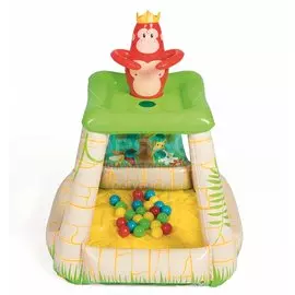 Игровой центр 86х86х107 см, Джунгли, с мячами, от 2 лет, Bestway, 52266