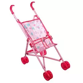 Коляска для кукол прогулочная Игроленд, 47.5х20х37 см, текстиль, пластик, 267-550