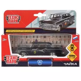 Игрушка детская Технопарк ГАЗ Чайка милиция X600-H09082-R 188-075 инерционная, 12 см