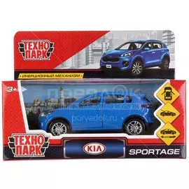 Игрушка детская Технопарк Машина Kia Sportage SPORTAGE-BU инерционная, 12 см