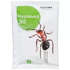 Инсектицид Муравьед ЭКО, от муравьев, порошок, 50 г, Avgust