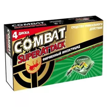 Инсектицид Super Attack, Combat, от муравьев, ловушка