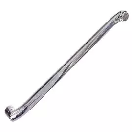 Излив смесителя для ванны, нержавеющая сталь, ИМП, S-плоский излив, 50 см, индивидуальная упаковка, ComfortFactor, 53338