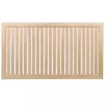 Экран для радиатора, МДФ, 1200х600 мм, дуб сонома, реечный, Стильный Дом, v531931