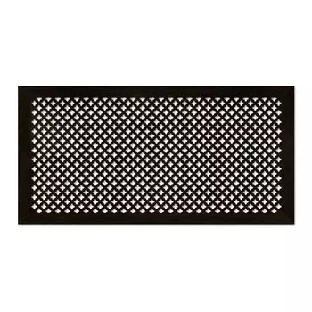 Экран для радиатора, МДФ, 1200х600 мм, венге, DE LUXE Готико, Стильный Дом