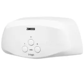 Водонагреватель электрический, проточный, Zanussi, 5,5 T, до +40 °C, с изливом, 5.5 кВт