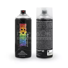 Эмаль аэрозольная, Decorix, Professional, универсальная, акриловая, глянцевая, зеленый мох, RAL 6005, 520 мл