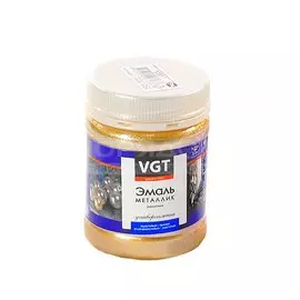 Эмаль VGT, ВД-АК-1179 Металик, универсальная, акриловая, глянцевая, бронза, 0.23 кг