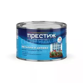 Эмаль Престиж, ПФ-115, алкидная, глянцевая, серая, 0.4 кг