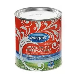 Эмаль Расцвет, ПФ-115, глянцевая, голубая, 2.7 кг