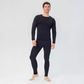 Кальсоны мужские Oemen, M-510, с термоэффектом, черные, р 56-58