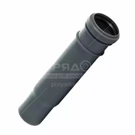 Патрубок канализационный компенсационный, 50 мм, РосТурПласт, полипропилен, 36647