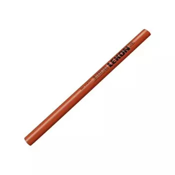 Карандаш малярный, дерево, 175 мм, овальный, для твердых поверхностей, желтый, Lekon, 014171