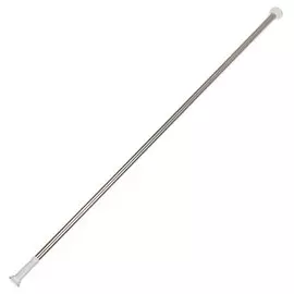 Карниз для ванной 140 см, 260 см, телескопический, серебро, STSR0017-A