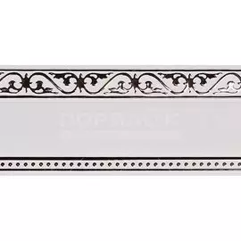 Карниз потолочный Delfa СБ-771-2Л/300 белый глянец, ПВХ