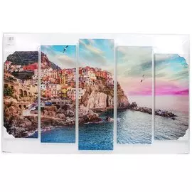 Картина модульная, 125х80 см, 5 модулей, X-204H