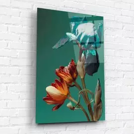 Картина на стекле, 60х40 см, Цветочная фантазия 11, WB-07-255-04