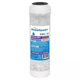 Картридж сменный Аквабрайт, КФС-10, кристаллы полифосфата