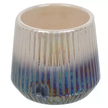 Кашпо керамика, 0.53 л, 10х10 см, Аура, Y4-8783