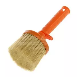 Кисть круглая, Акор, Фасад, диаметр 80 мм, натуральная щетина, рукоятка пластик, 175 00 080