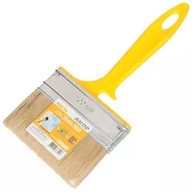 Кисть плоская, Акор, Эмали, 12х100 мм, натуральная щетина, рукоятка пластик, 172 12 100