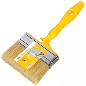 Кисть плоская, Акор, Эмали, Мастер, 17х100 мм, натуральная щетина, 57 мм, рукоятка пластик, 172 17 100