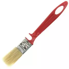 Кисть плоская, Bartex, Евро, 25 мм, 1 '', натуральная щетина, рукоятка пластик, 1118110