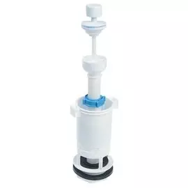 Клапан для бачка пластик, белый, сливной, АниПласт, WC7040