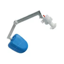 Клапан для бачка боковой, 1/2", пластик, заливной