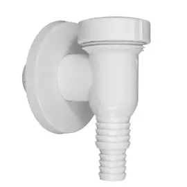Клапан обратный для стиральной машины, 1/2", белый, индивидуальная упаковка, MasterProf