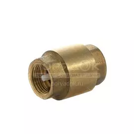 Клапан для воды, 1/2" (15 мм), латунь, обратный, шток пвх, Frap, F271.04