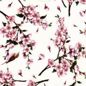 Клеенка Dekorelle, 1.4х20 м, ПВХ, Jakline 133, белая