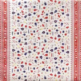 Клеенка на ПВХ основе Silvano Кухонные принадлежности WF-5469A, 1.4х20 м