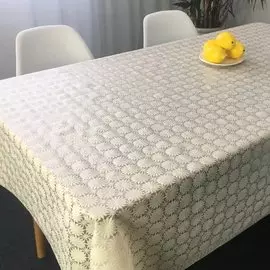 Клеенка Silvano, 1.37х20 м, ПВХ, Изи Лейс Афина, 0.35 мм, SY429