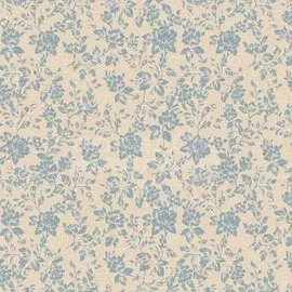 Клеенка Silvano, 1.4х20 м, ПВХ, Голубые цветы, WF-5385B
