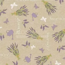 Клеенка Silvano, 1.4х20 м, ПВХ, Лаванда, WF-5386A