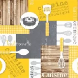 Клеенка Silvano, 1.4х20 м, ПВХ на нетканой основе, Fusion, 81168