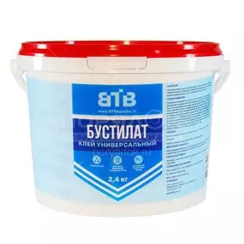 Клей ВТВ, водостойкий, многокомпонентный, 2.4 кг, Бустилат