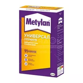 Клей для всех видов обоев, Metylan, 250 г, 586526